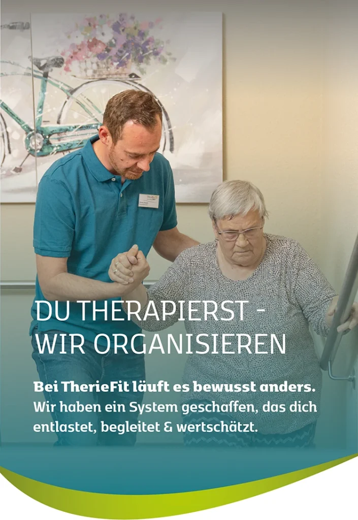 Physiotherapie in Senioreneinrichtungen in Berlin & Brandenburg - Willkommen bei der TherieFit GmbH