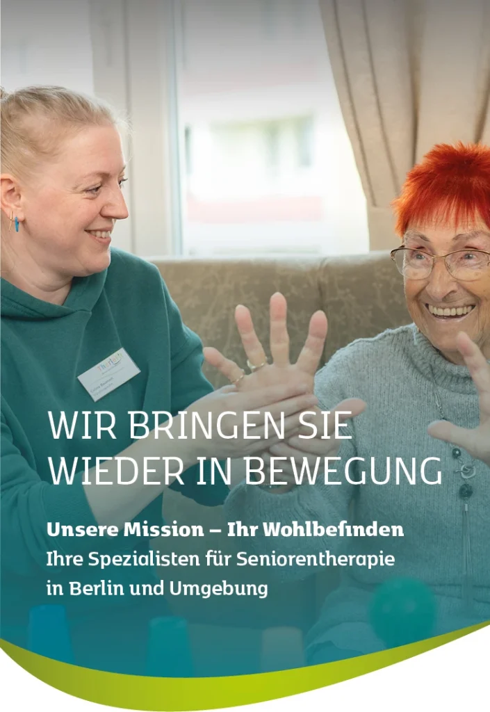 Ergotherapie für Senioreneinrichtungen in Berlin & Brandenburg - TherieFit GmbH